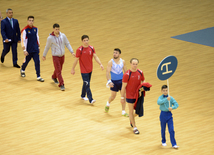 Bakıda idman gimnastikası üzrə Dünya Kuboku yarışlarının ikinci günü start götürüb. Azərbaycan, 20 fevral, 2016